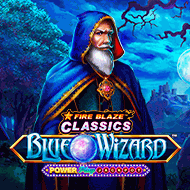 Fire Blaze: Blue Wizard PowerPlay Jackpot