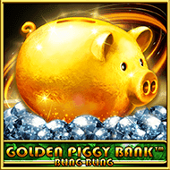 Golden Piggy Bank - Bling Bling